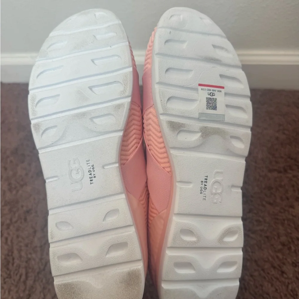 Ugg Willows II Gore Trainer Pink Slip On Sneakers Size 10 NEW $138 - Picture 6 of 8